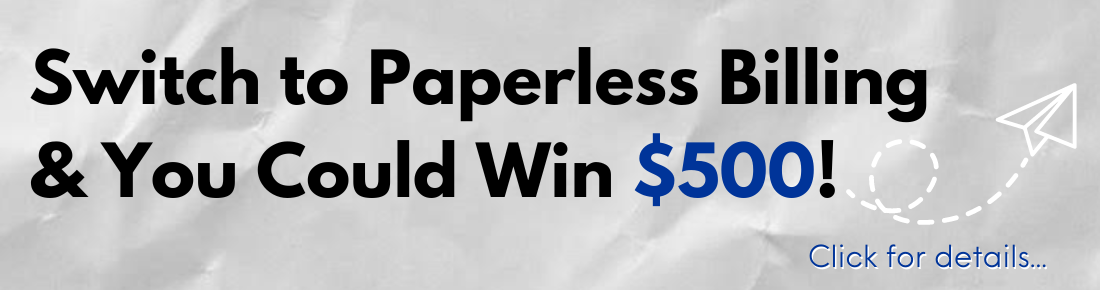 Paperless Billing Promotion